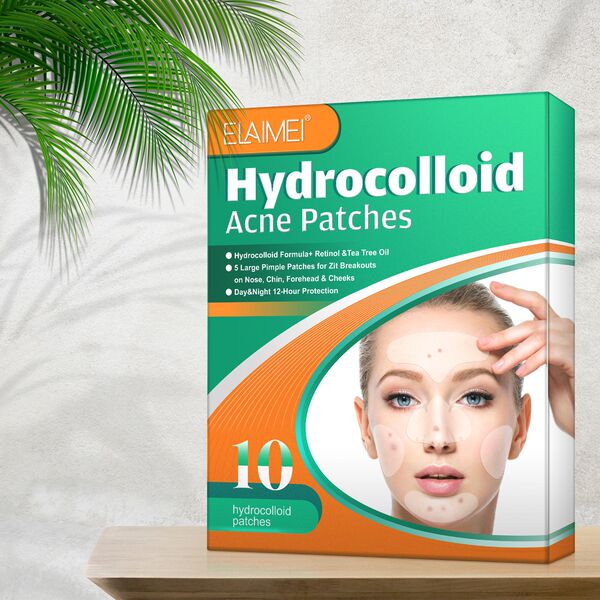 Elaimei Cross-Border 5-in-1 Acne Removal Patch, Facial Patch with Large Area Adsorption, Acne Removing Patch